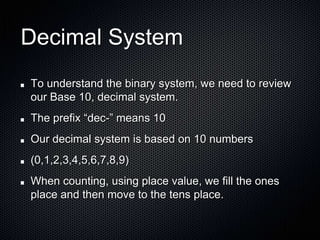 Binary code - Beginning | PPT