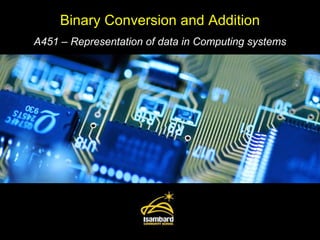 Binary conversion and addition | PPT
