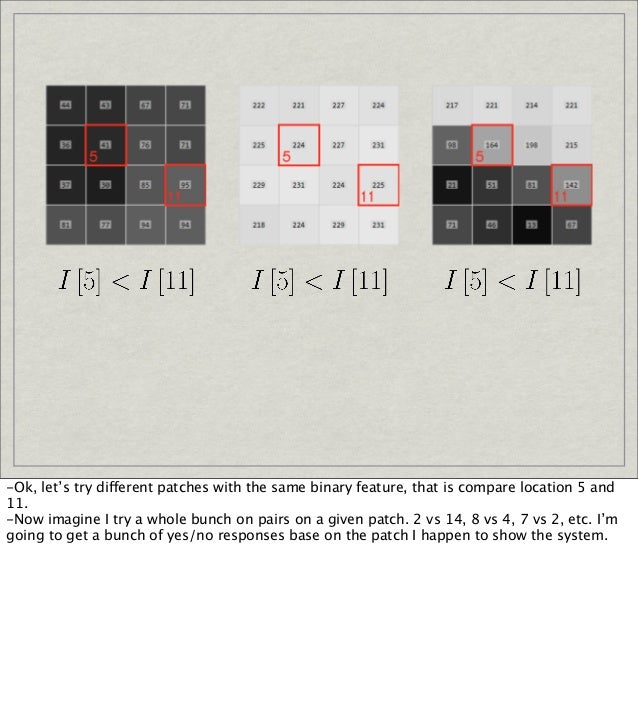 Binary Features for Object Detection and Landmarking