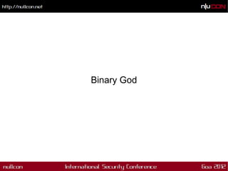 Binary God 
