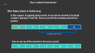 Binary Insertion Sort.pptx