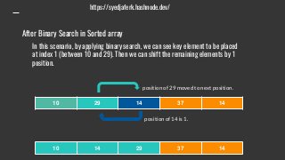 Binary Insertion Sort.pptx