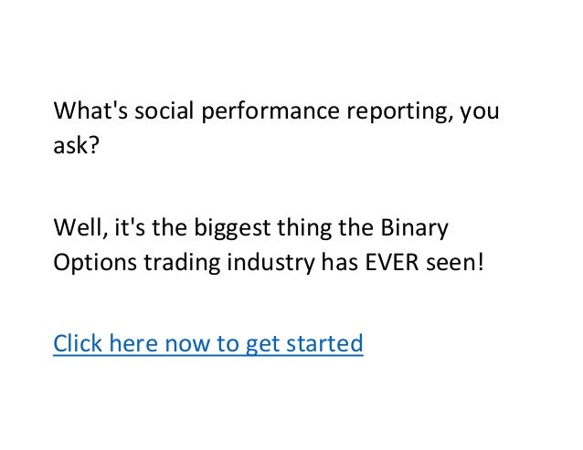 Profitable binary options trading