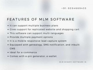 Binary MLM Development Company | mlm-binary-software.in | +91-9354669433