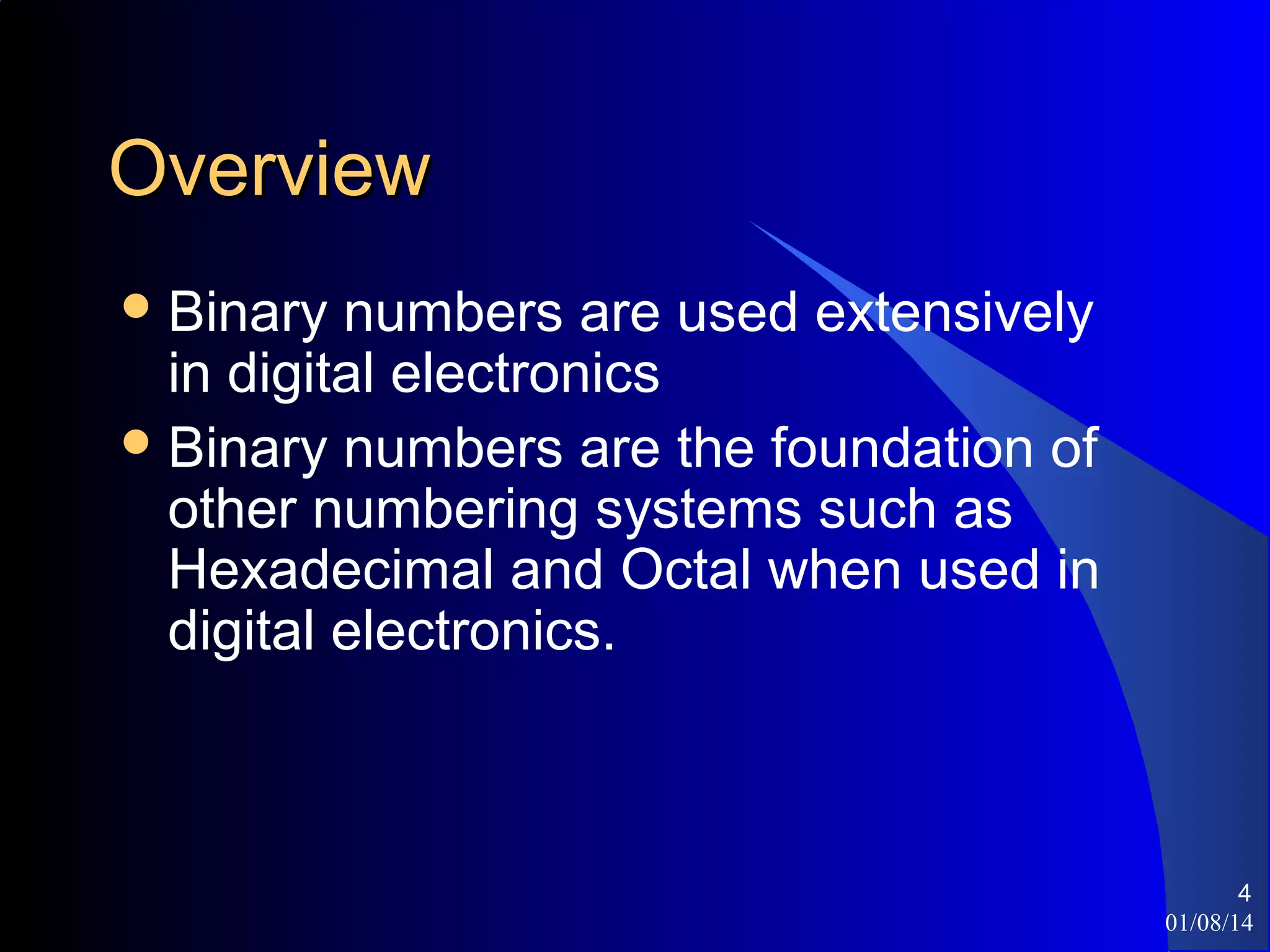 Binary numbers | PPT
