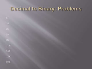 5
18
25
53
78
113
143
179
220
 