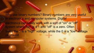 Binary number system (part 1) | PPT