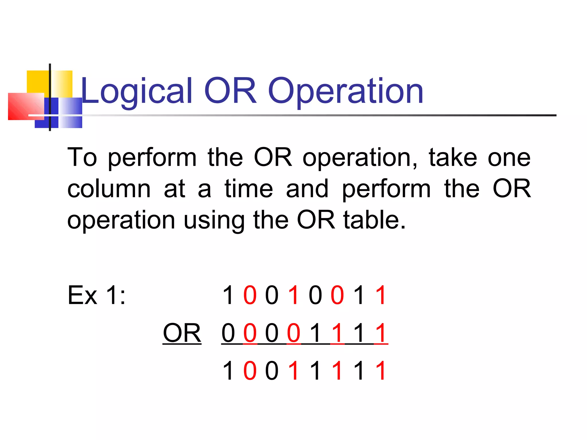 Binary operations | PPT