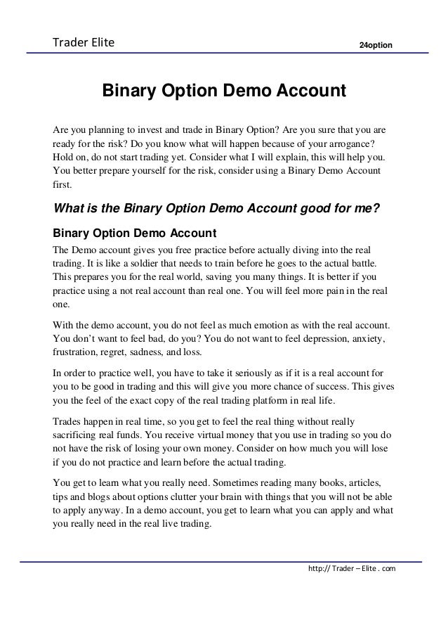 Does buy mean yes in binary options