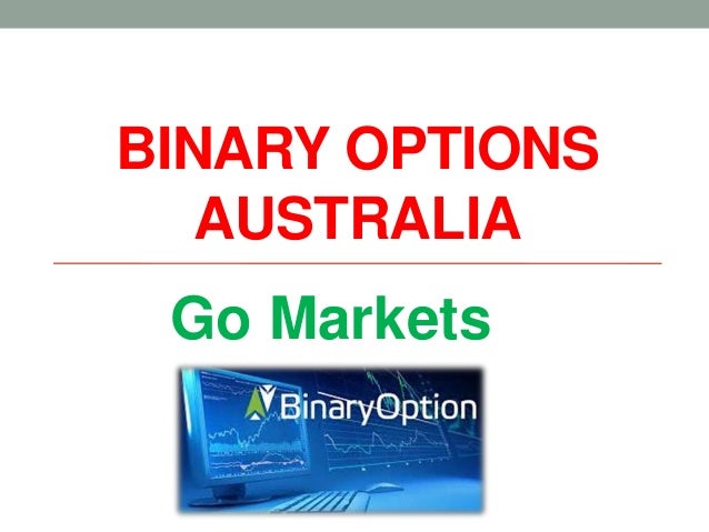 Binary options in australia