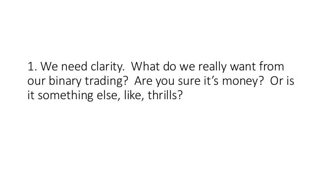 Does thinkorswim have binary options