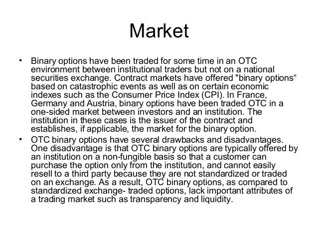 Binary options germany