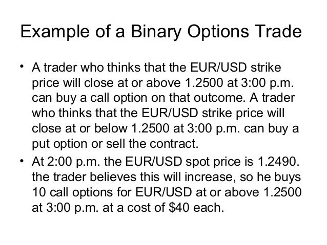 Bvz binary options