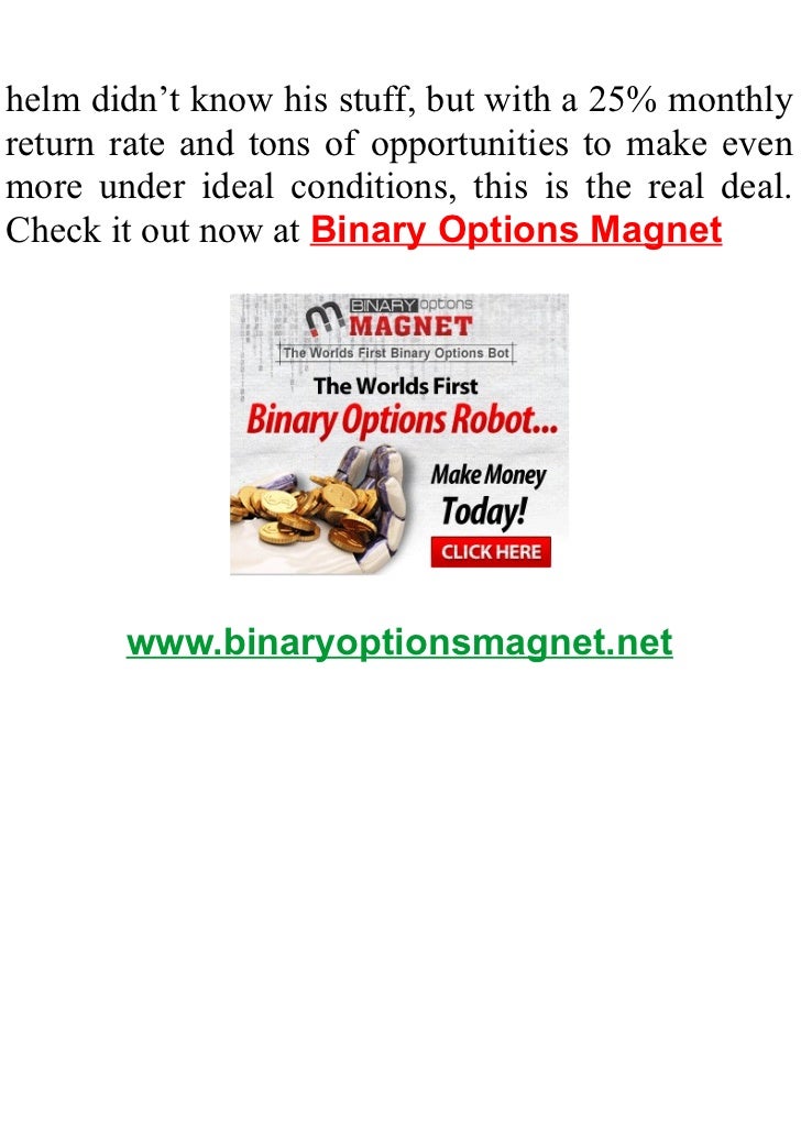 does binary option really work