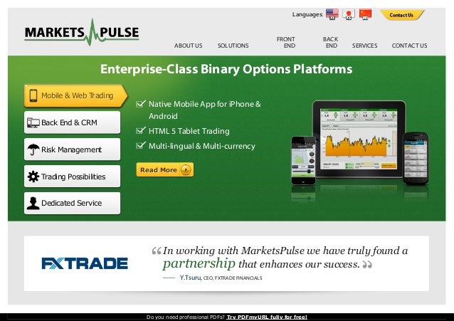 Maureen hills binary options