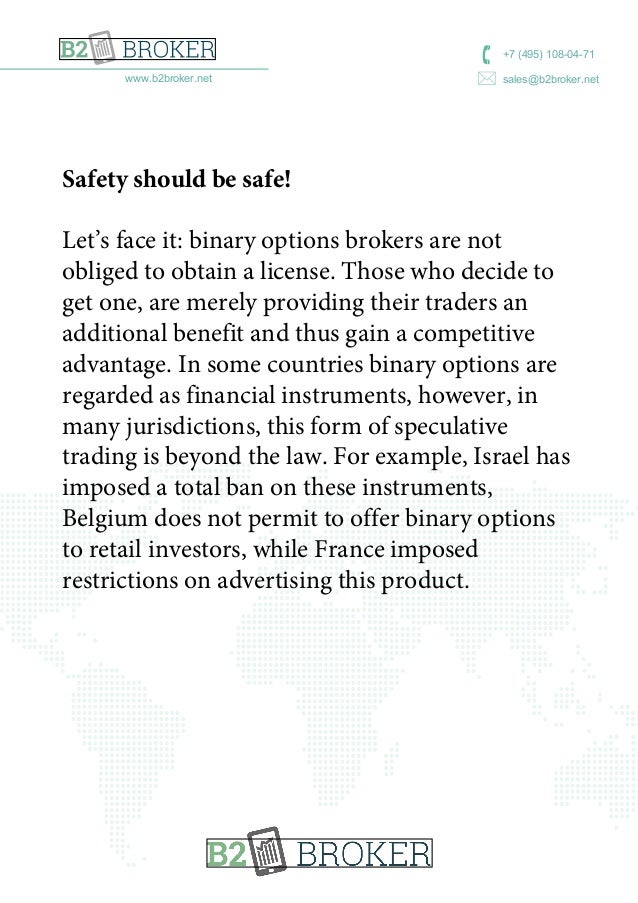 Binary options stories