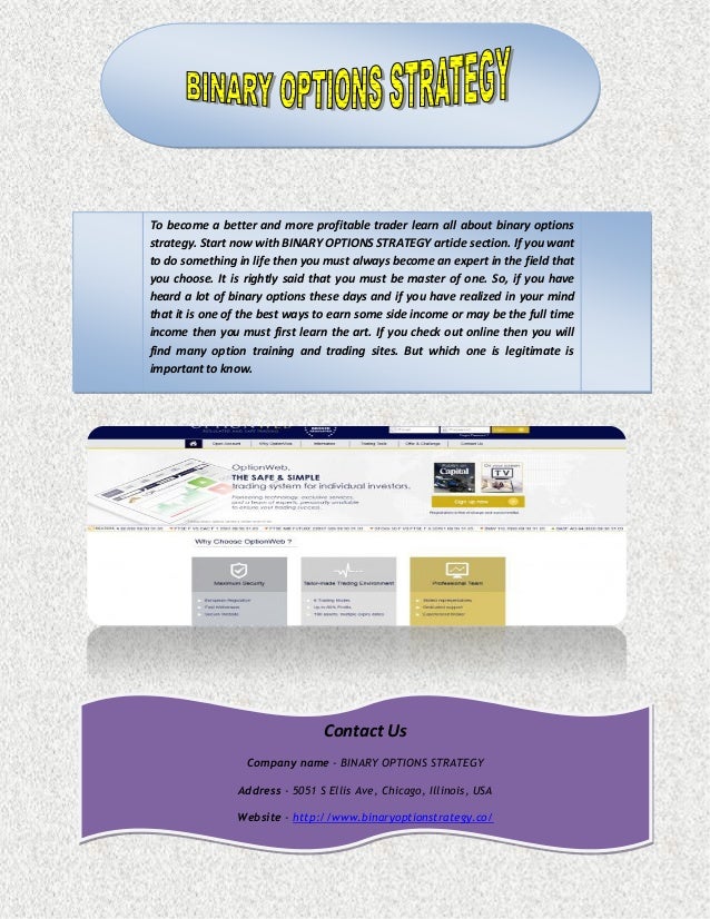 Binary option reviews