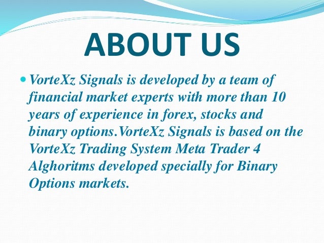 Binary options strategy signals