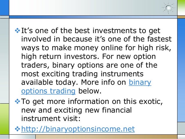 Australian binary option broker