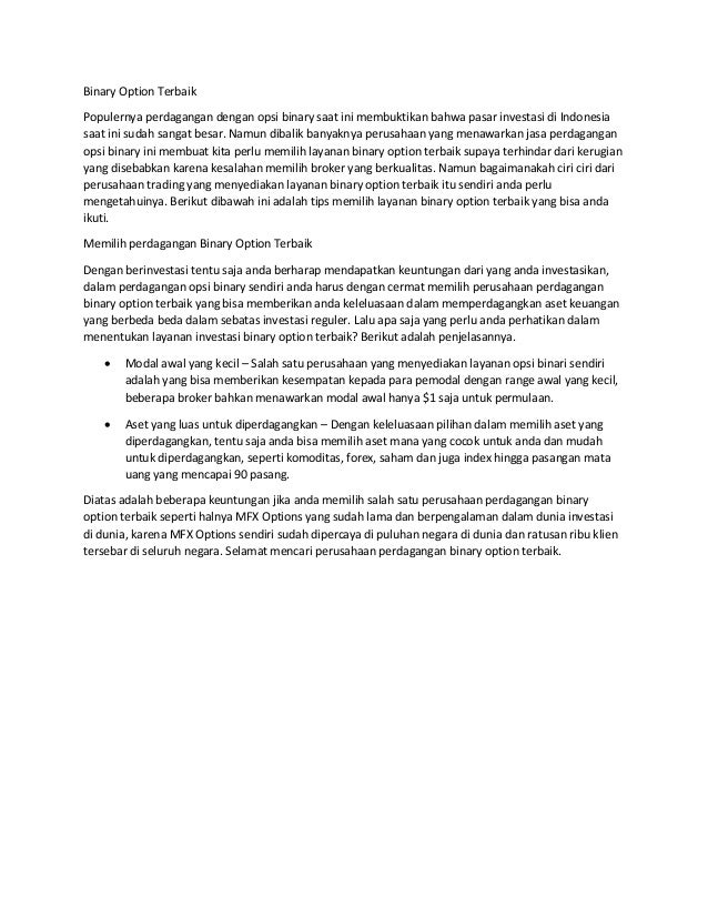 opsi perdagangan mudah strategi perdagangan multi-aset