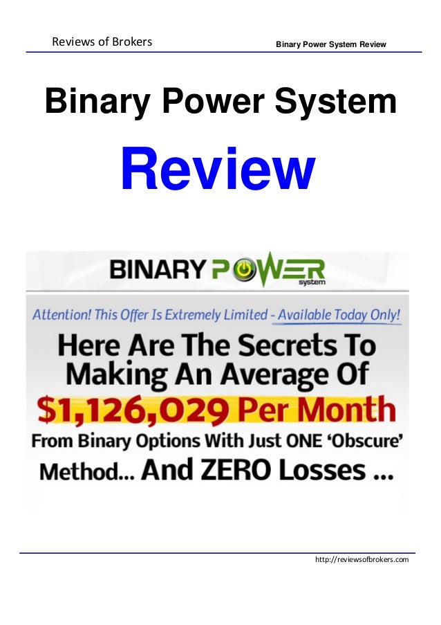 Power trade binary