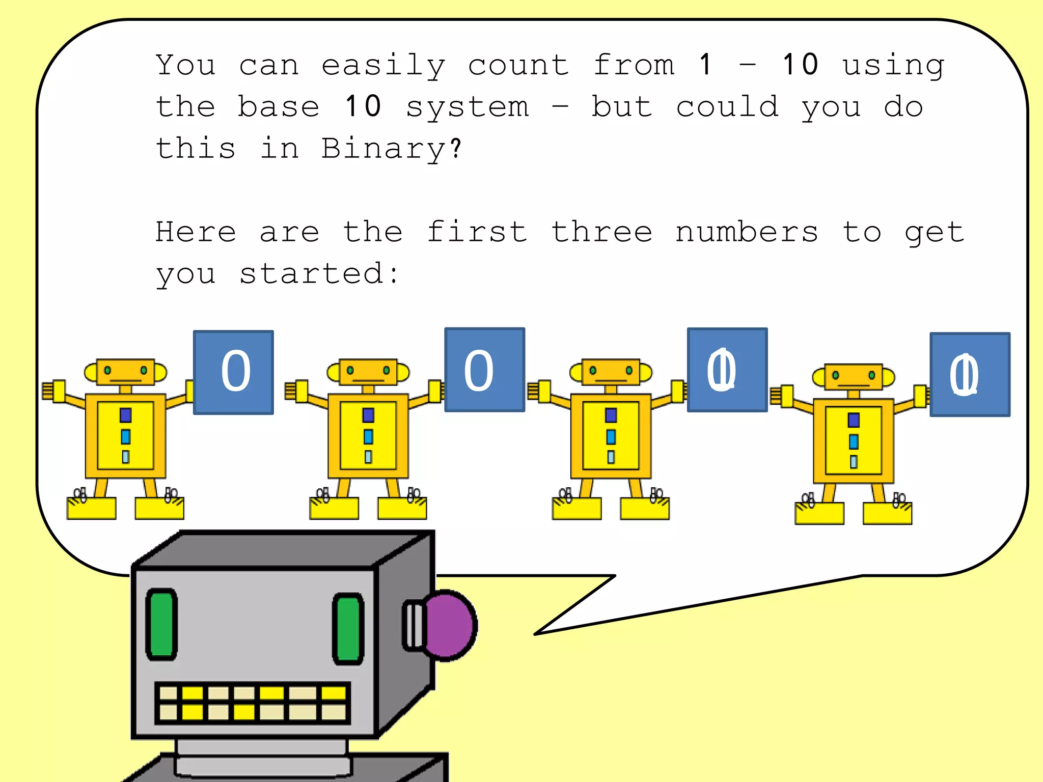 Binary presentation | PPTX
