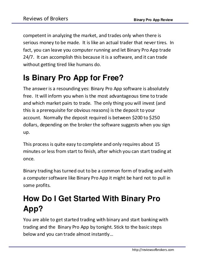 Binary options profit pipeline review