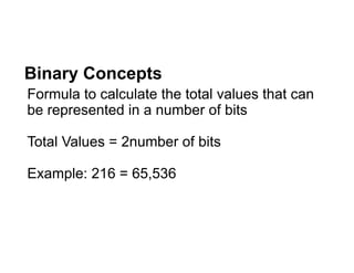 Binary Concepts Review | PPT