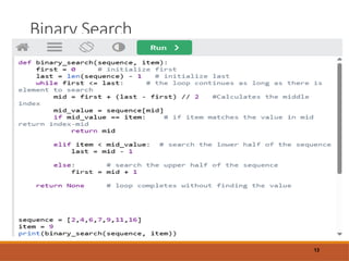 Binary Search
13
 