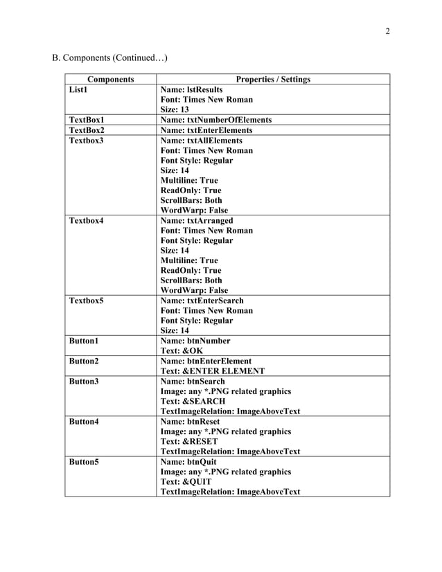 Binary Search Program in Visual Basic 2008 | PDF