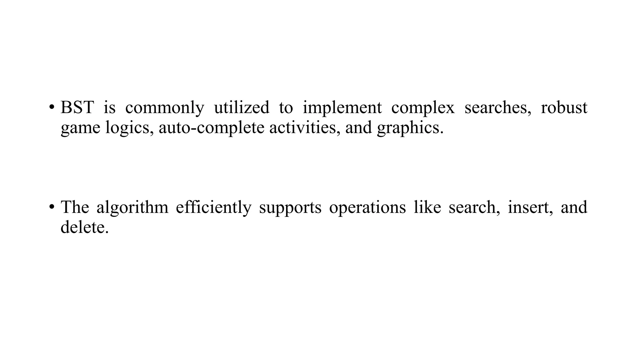 Binary Search Tree for design and analysis | PPTX