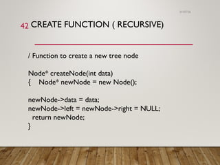 Binary Search Tree IN DATA STRUCTURES AND ALGORITHM ANALYSIS COURSE.ppt