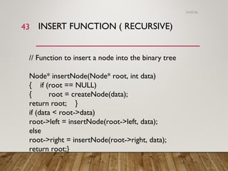 Binary Search Tree IN DATA STRUCTURES AND ALGORITHM ANALYSIS COURSE.ppt
