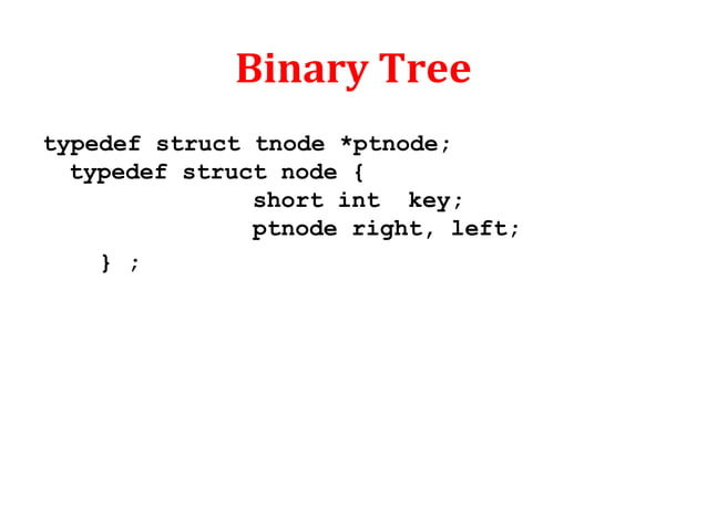 Binary Search Tree | PPT