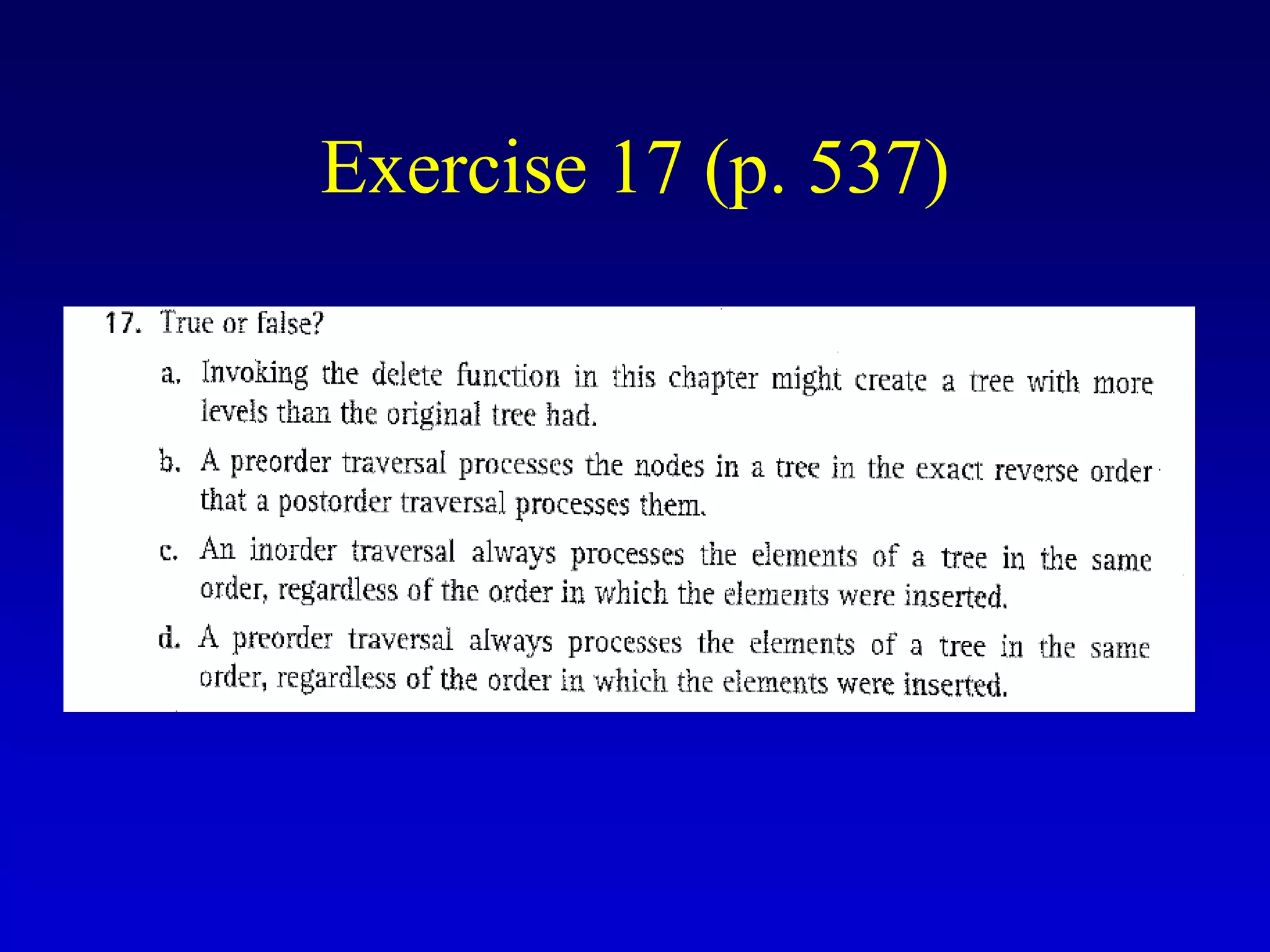 Exercise 17 (p. 537)
 