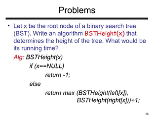 Binary Search Trees Examples and Analysis.ppt