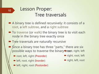 Binary Search Tree Traversal.ppt | Programming Languages | Computing