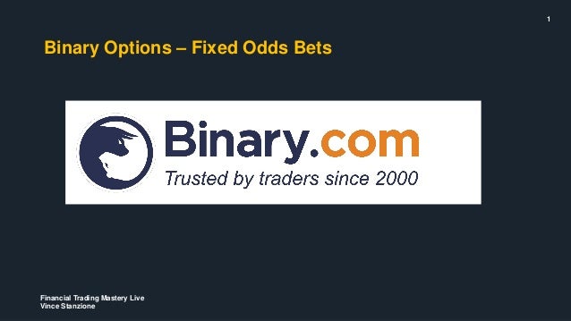 Make a living off binary options