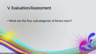 Binary Stars | PPTX