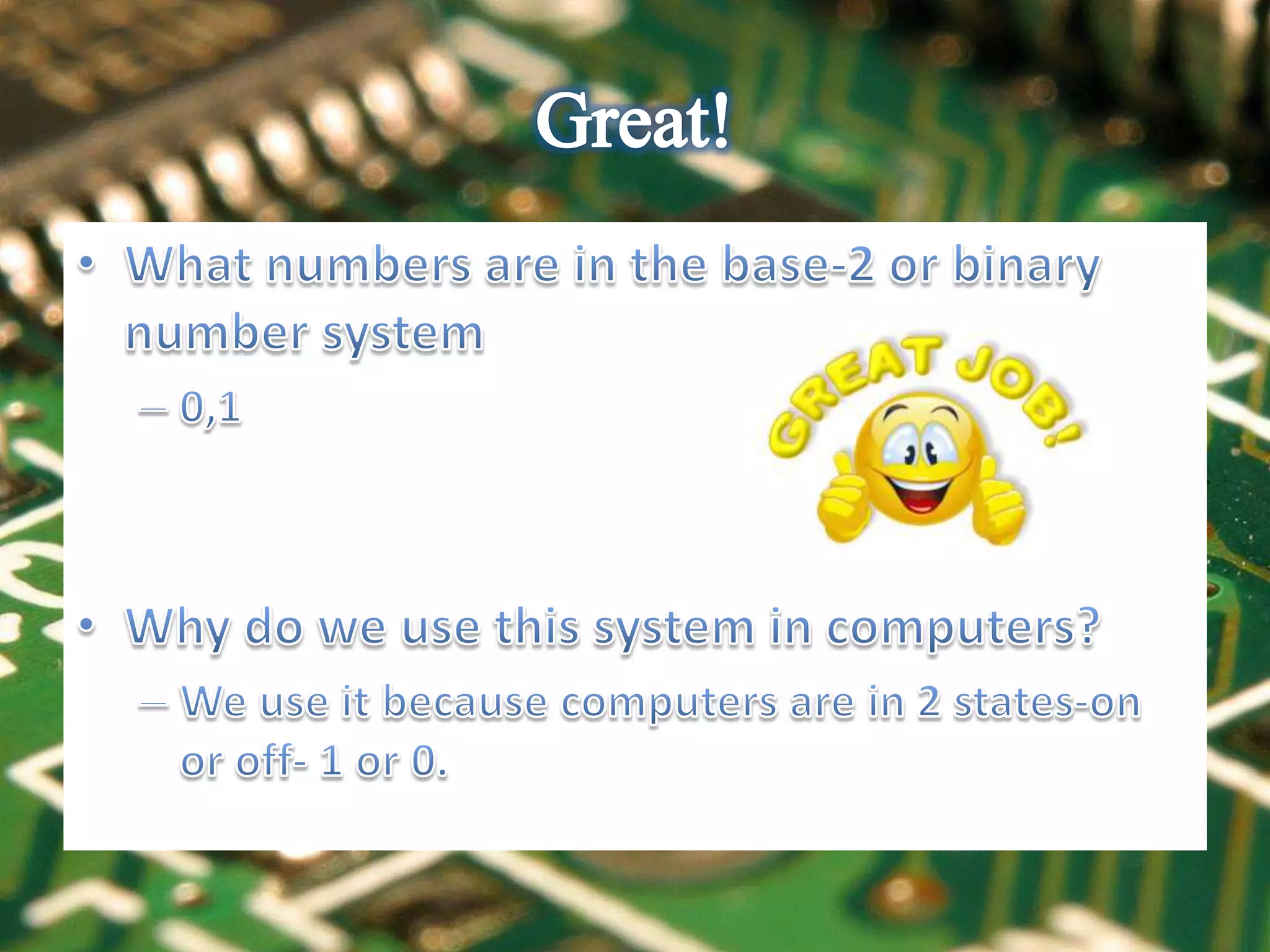 Binary Number System