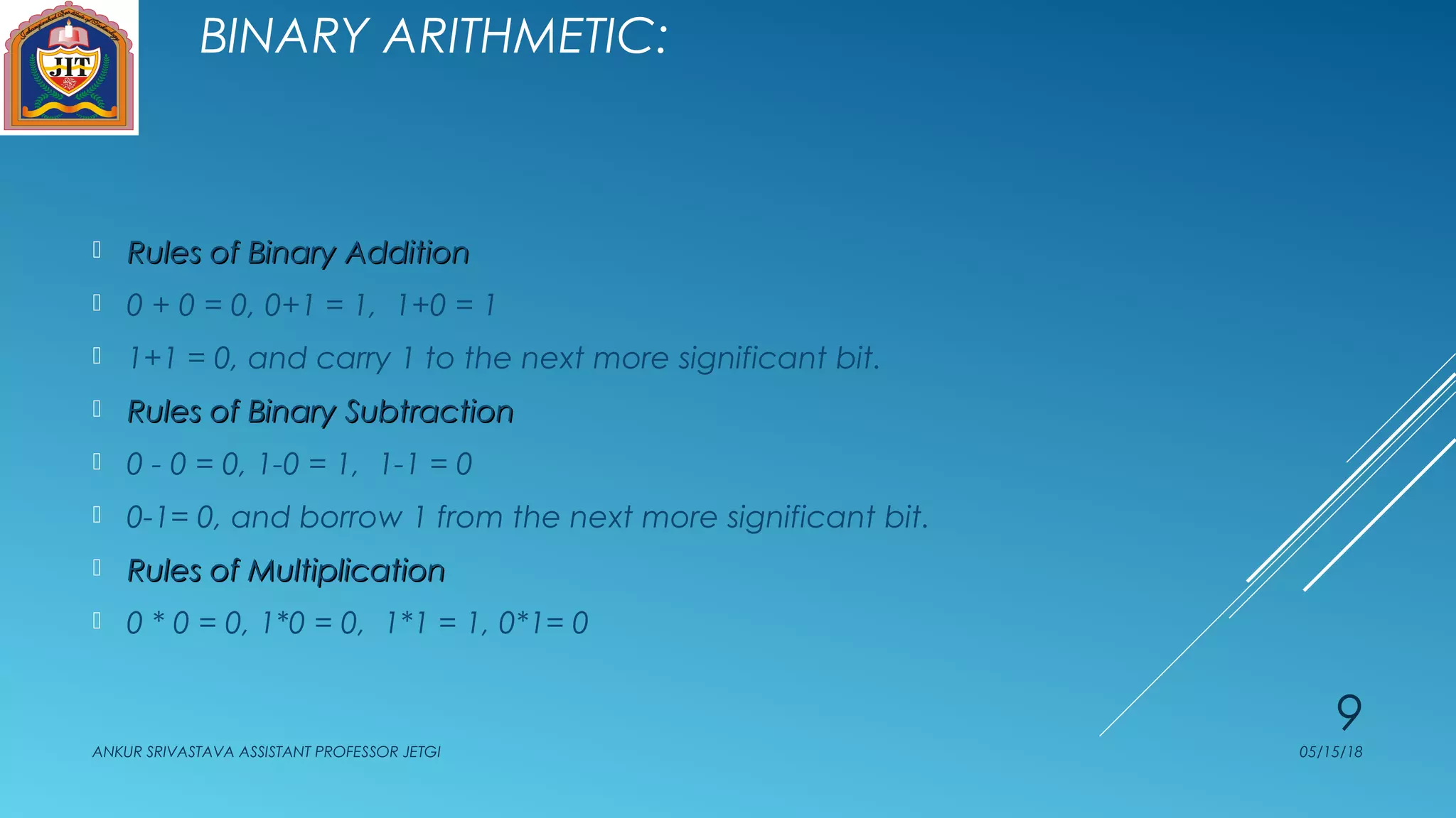 Binary system ppt | PPT