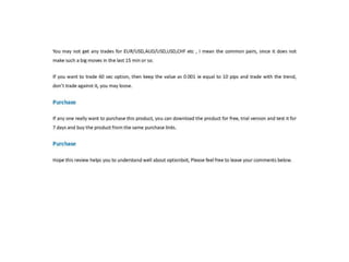 Binary Trading Strategies Pptx