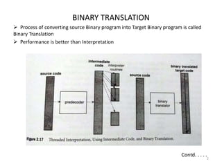Binary translation | PPT
