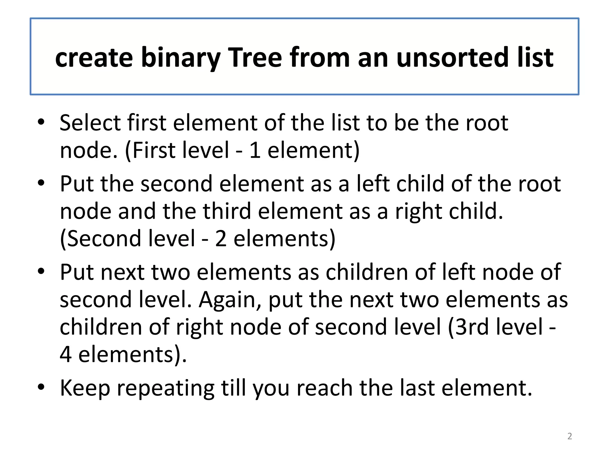 Binary tree | PPT