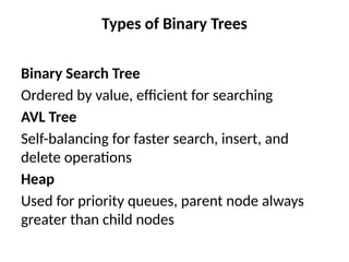 Binary Tree || Binary Search Tree|| AVL Tree | PPT