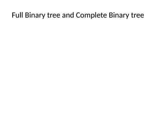Binary Tree || Binary Search Tree|| AVL Tree | PPT