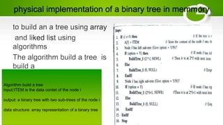 Binary tree and operations | PPTX | Programming Languages | Computing