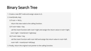 Binary tree data structure