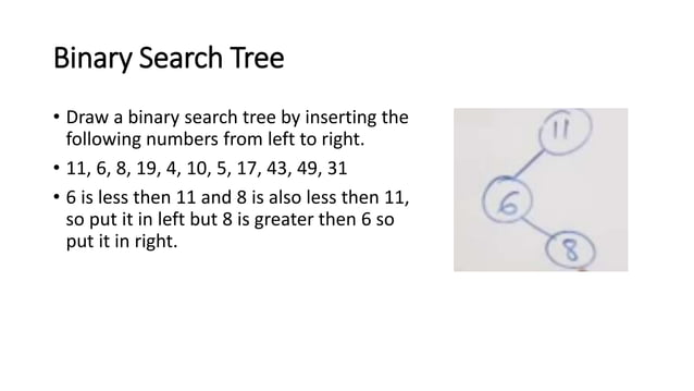 Binary tree data structure | PPTX