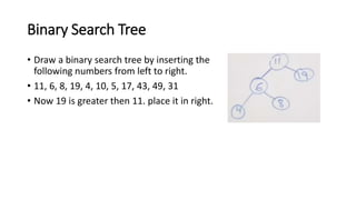 Binary tree data structure